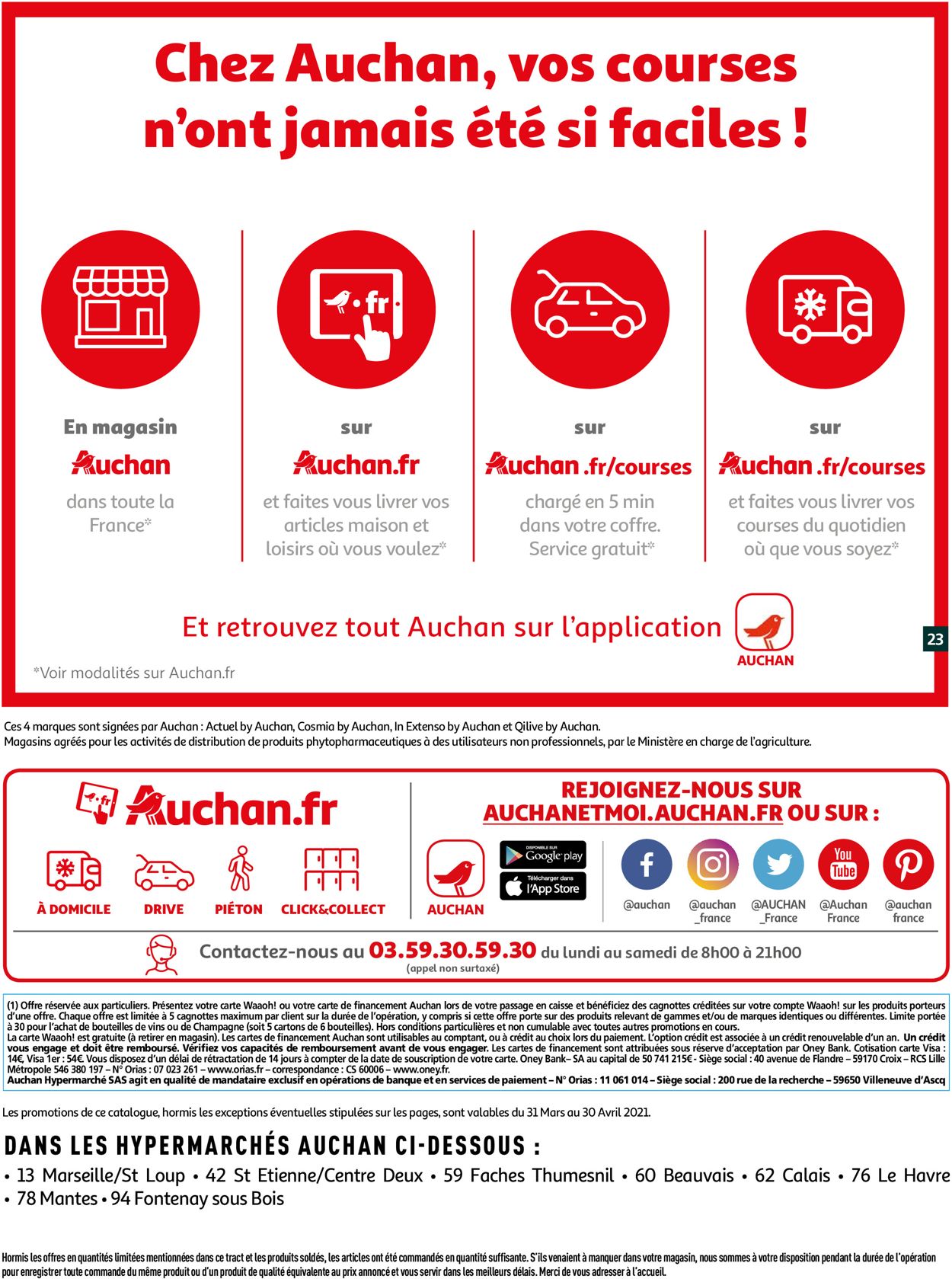 Auchan Catalogue - 31.03-30.04.2021 (Page 23)