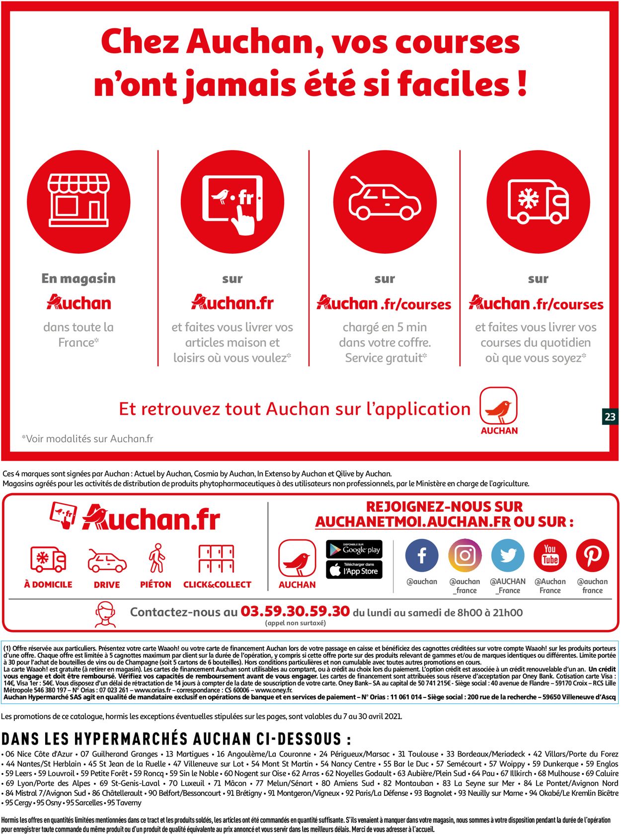 Auchan Catalogue - 07.04-30.04.2021 (Page 23)