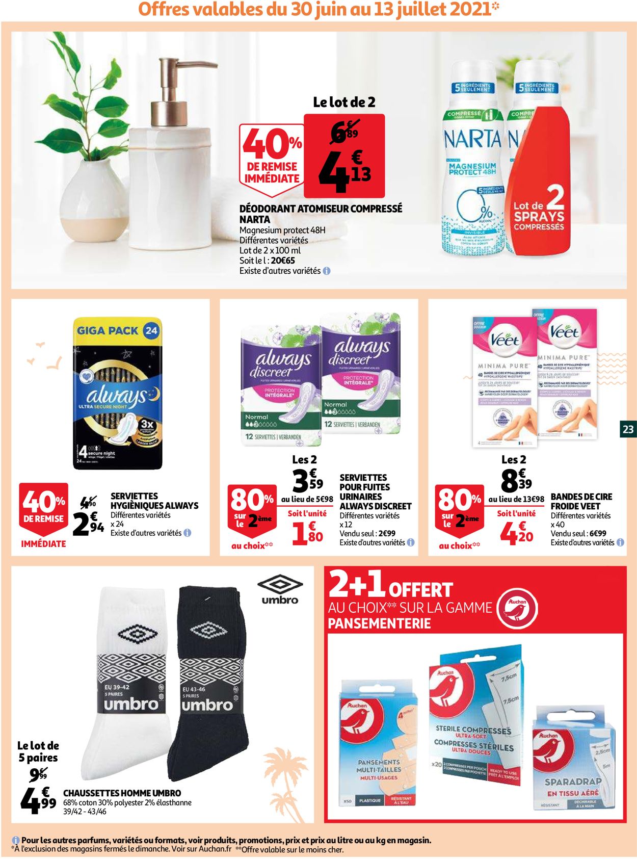 Auchan Catalogue - 30.06-05.07.2021 (Page 23)
