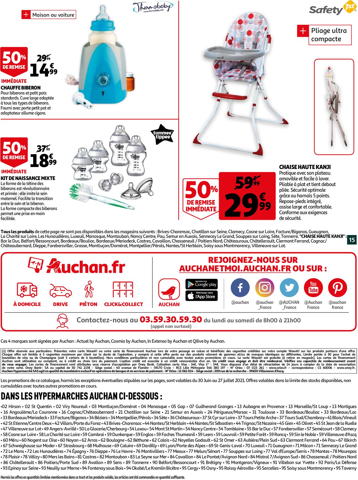 Auchan Catalogue - 30.06-27.07.2021 (Page 15)