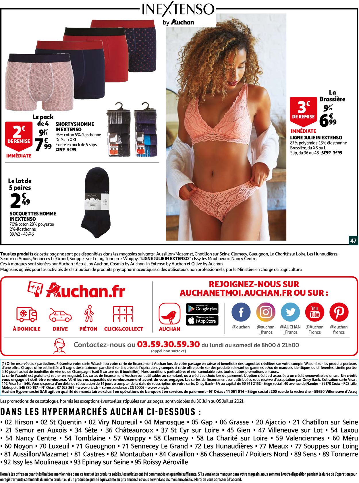 Auchan Catalogue - 30.06-05.07.2021 (Page 47)