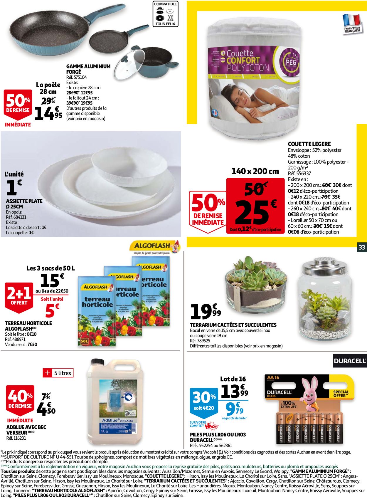 Auchan Catalogue - 06.07-13.07.2021 (Page 33)
