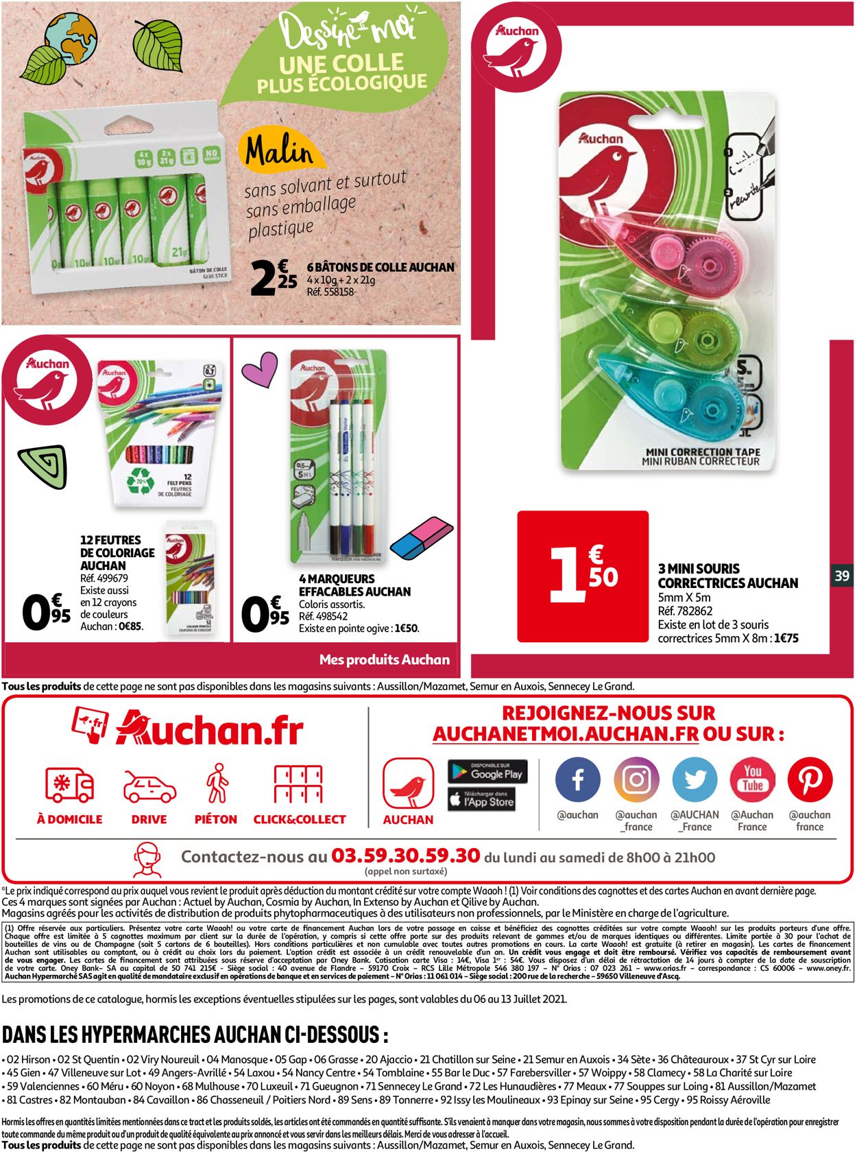 Auchan Catalogue - 06.07-13.07.2021 (Page 39)