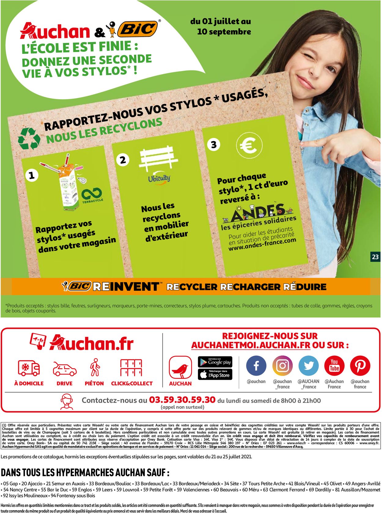 Auchan Catalogue - 21.07-25.07.2021 (Page 23)