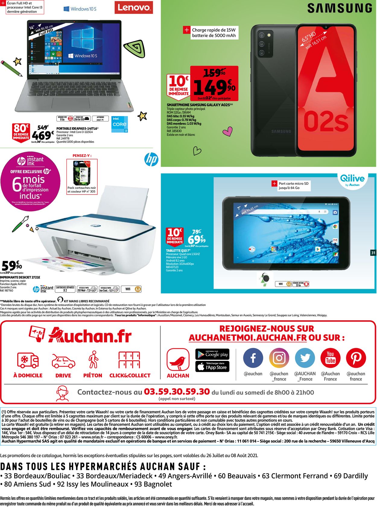 Auchan Catalogue - 26.07-08.08.2021 (Page 32)