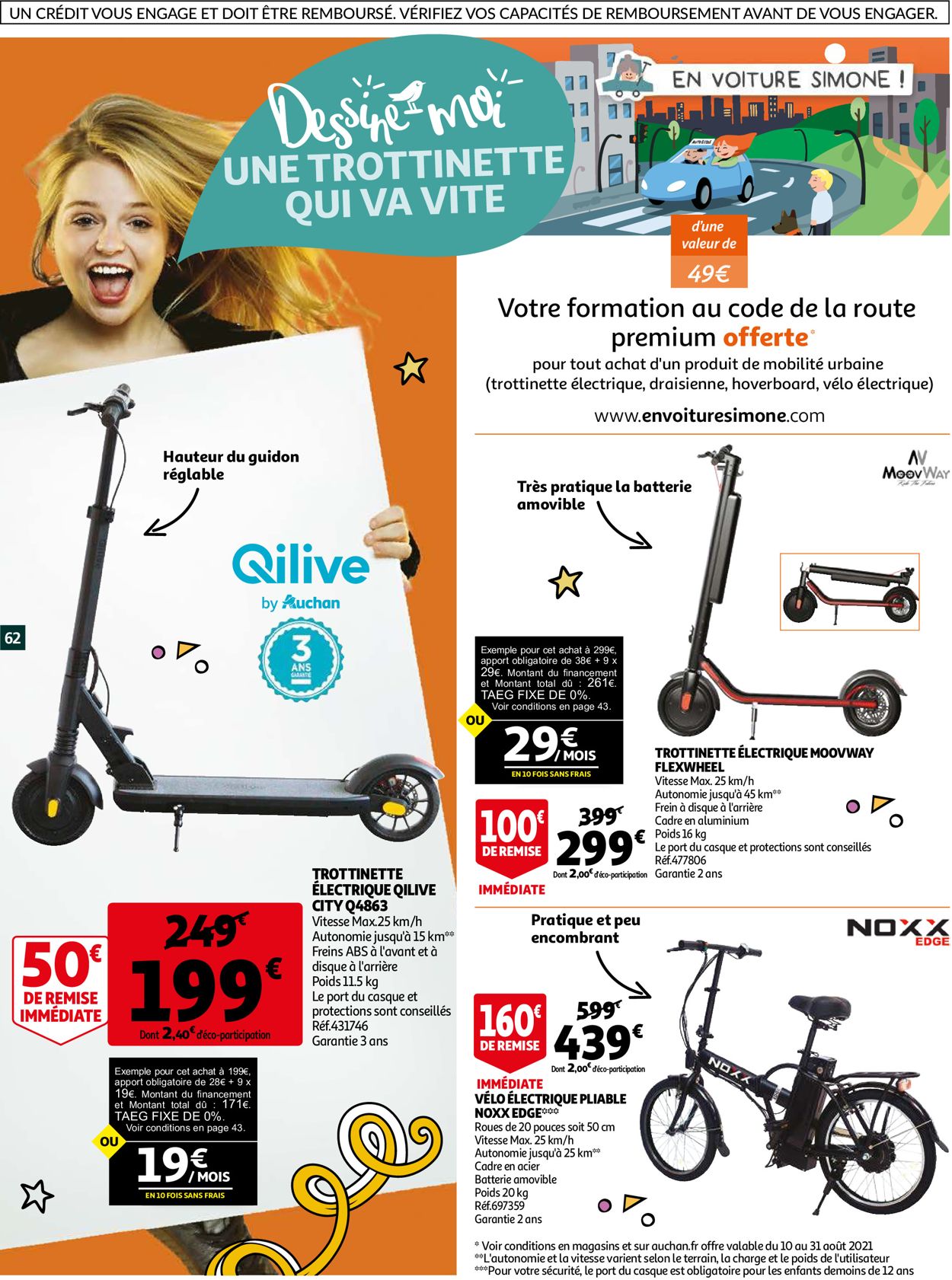 Auchan Catalogue - 10.08-31.08.2021 (Page 62)