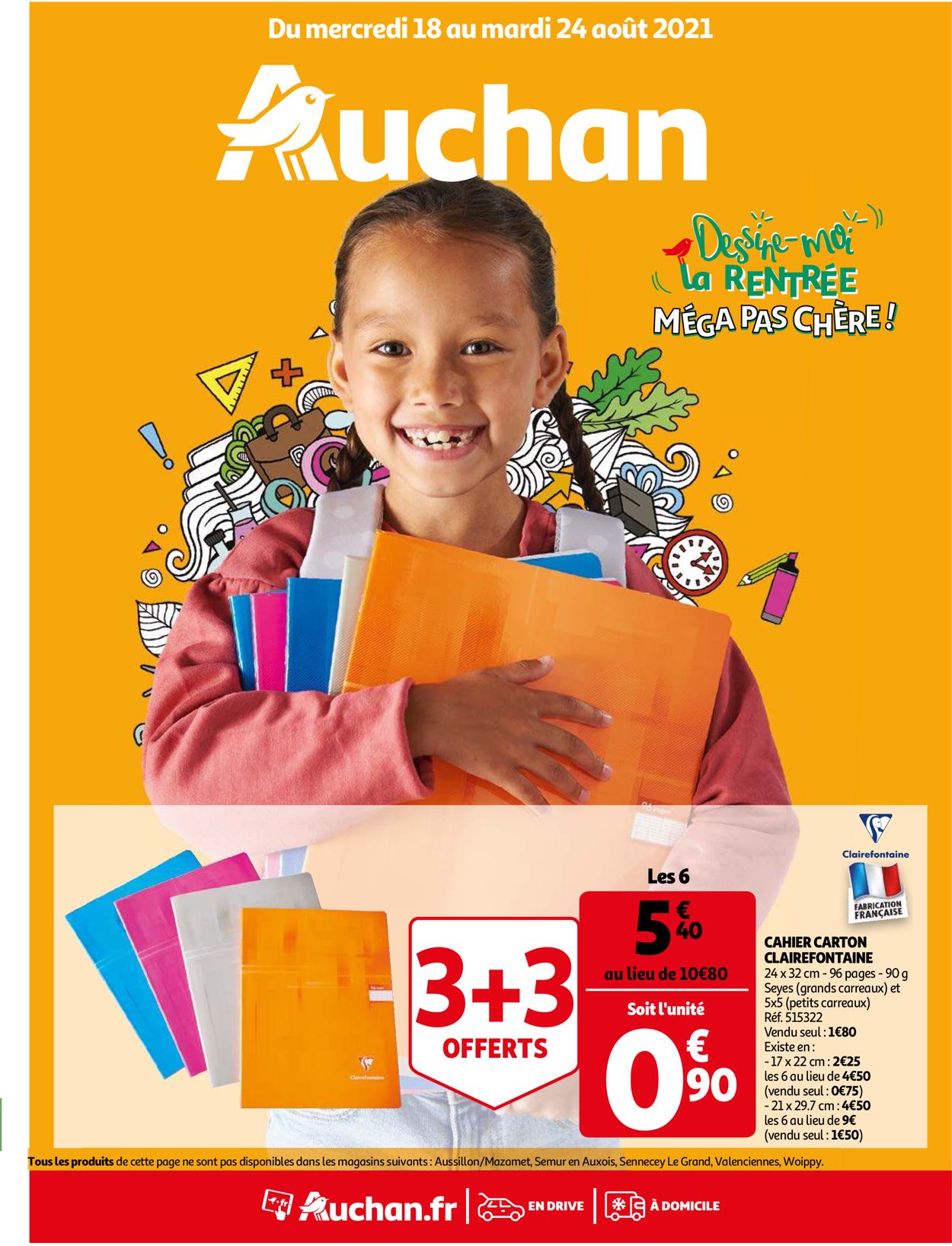 Auchan Catalogue - 18.08-24.08.2021
