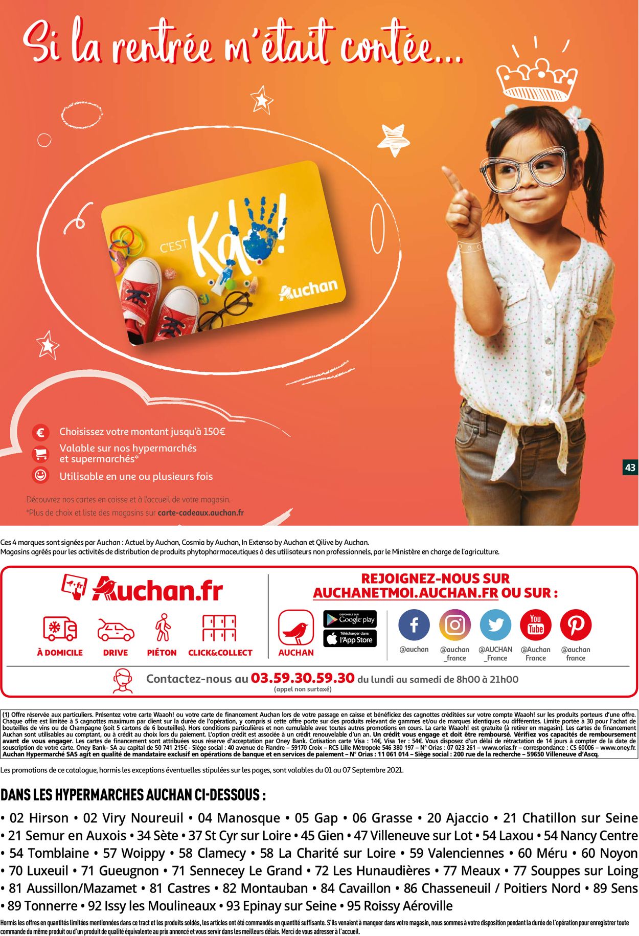 Auchan Catalogue - 01.09-07.09.2021 (Page 43)
