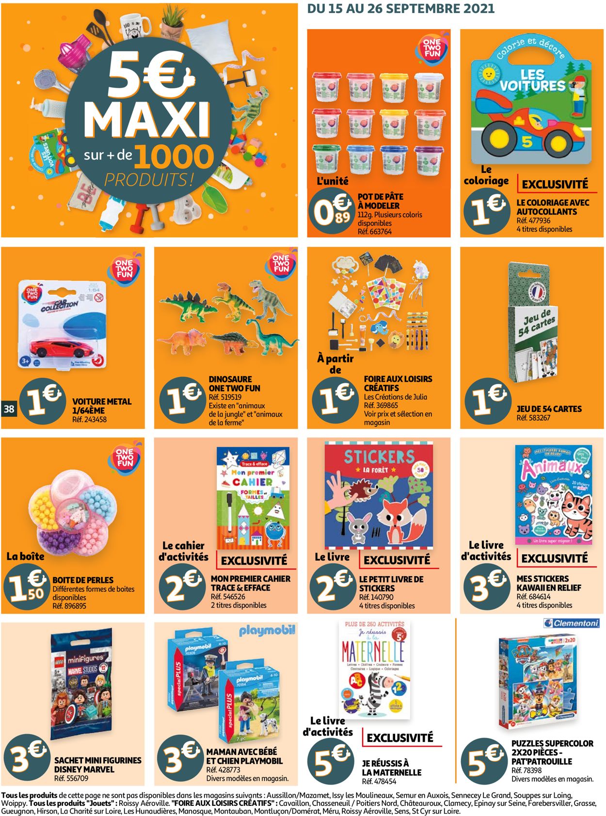 Auchan Catalogue - 15.09-21.09.2021 (Page 38)