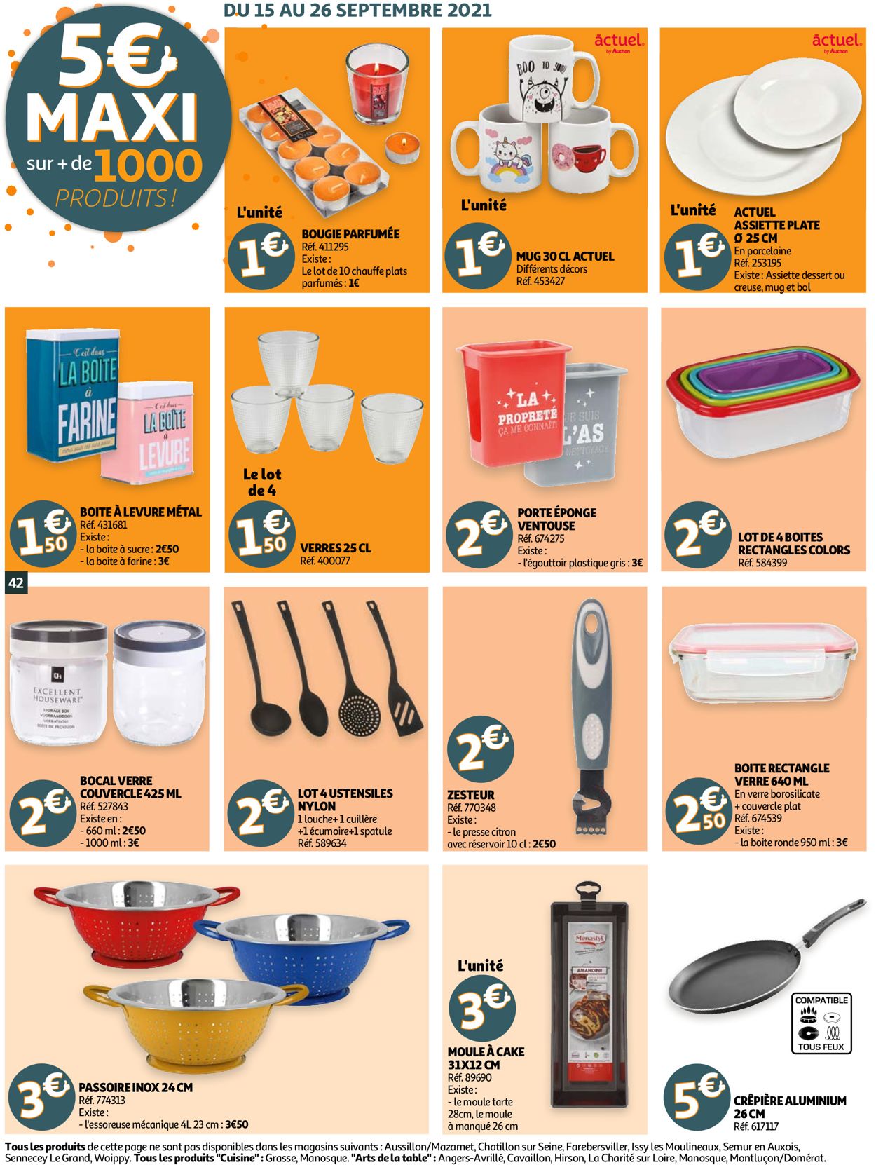 Auchan Catalogue - 15.09-21.09.2021 (Page 42)