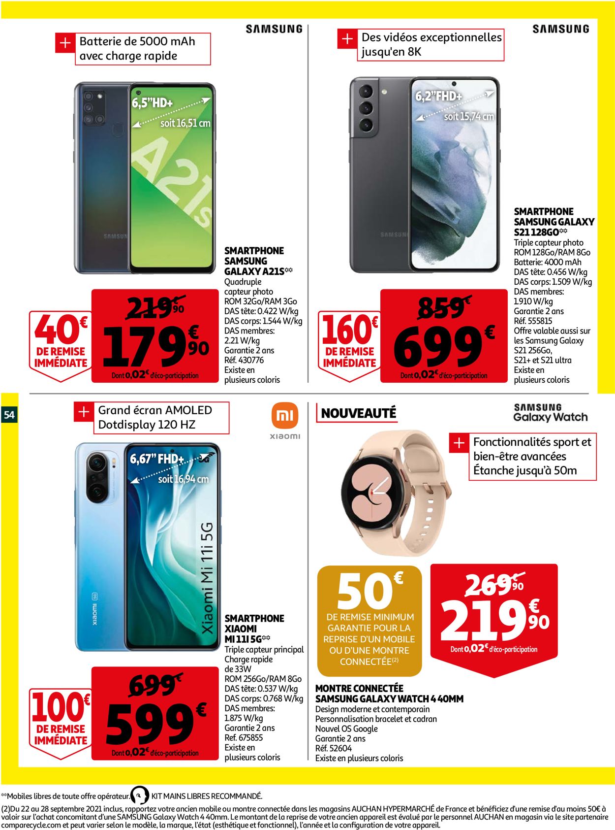 Auchan Catalogue - 22.09-28.09.2021 (Page 54)