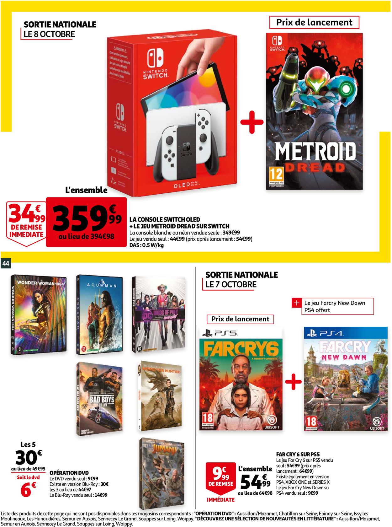 Auchan Catalogue - 06.10-12.10.2021 (Page 44)