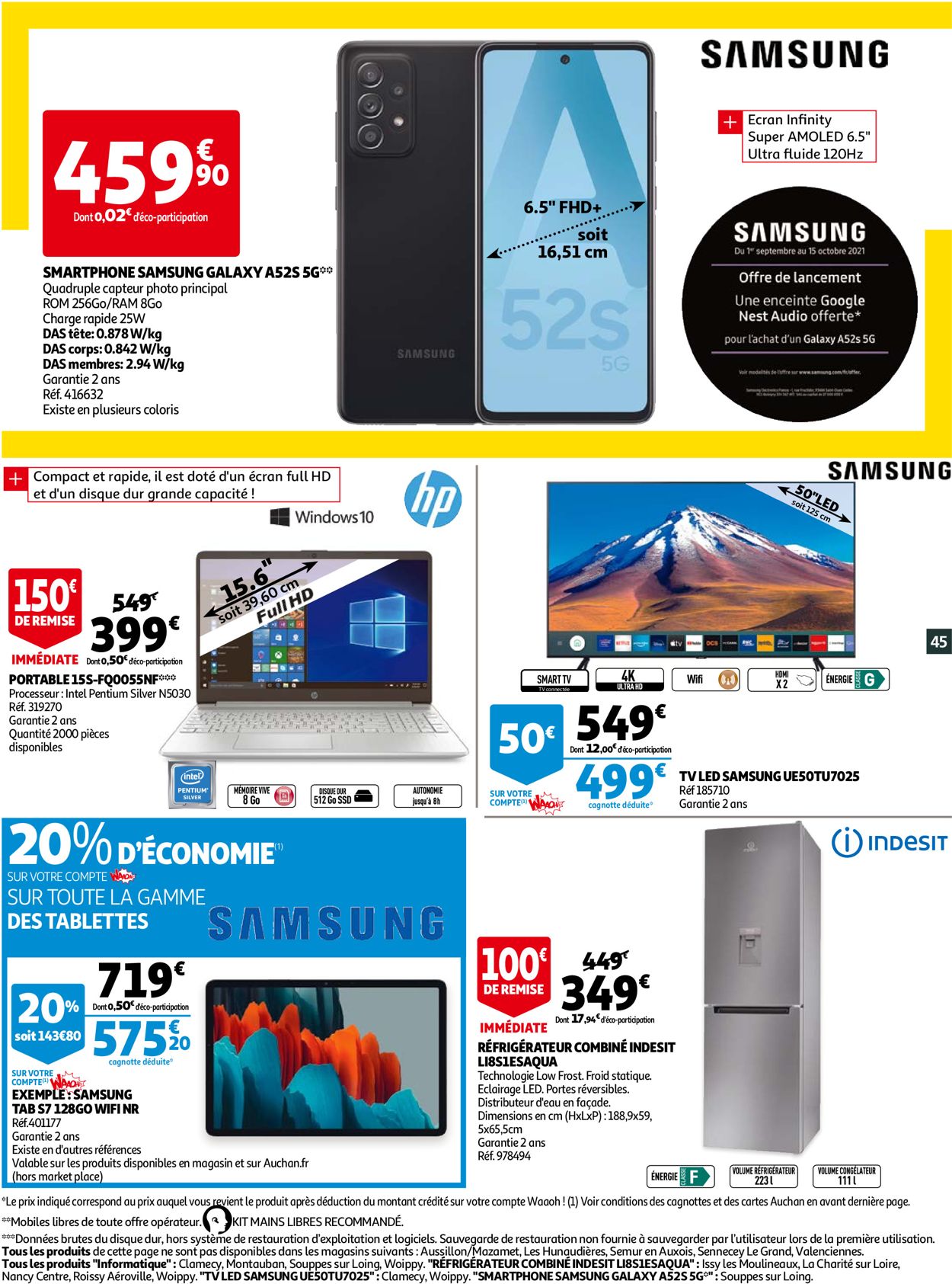 Auchan Catalogue - 06.10-12.10.2021 (Page 45)