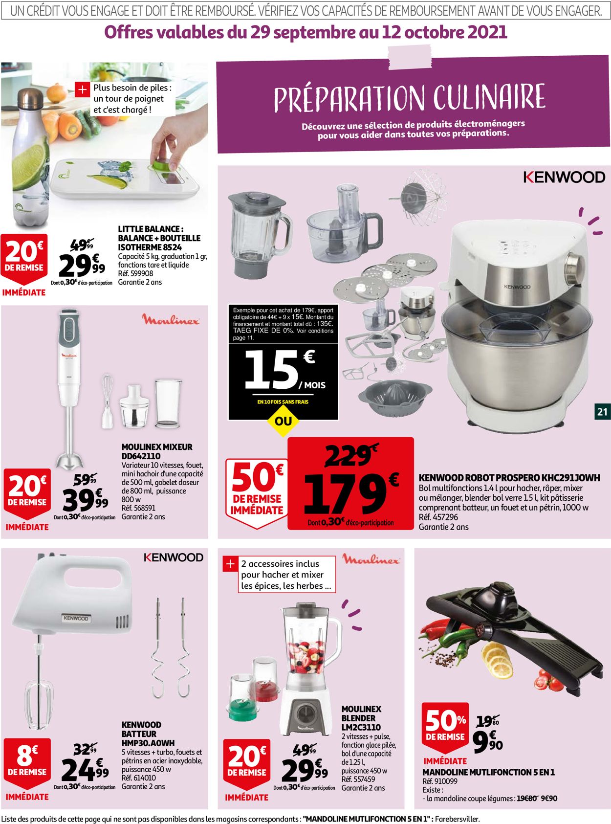 Auchan Catalogue - 29.09-05.10.2021 (Page 21)