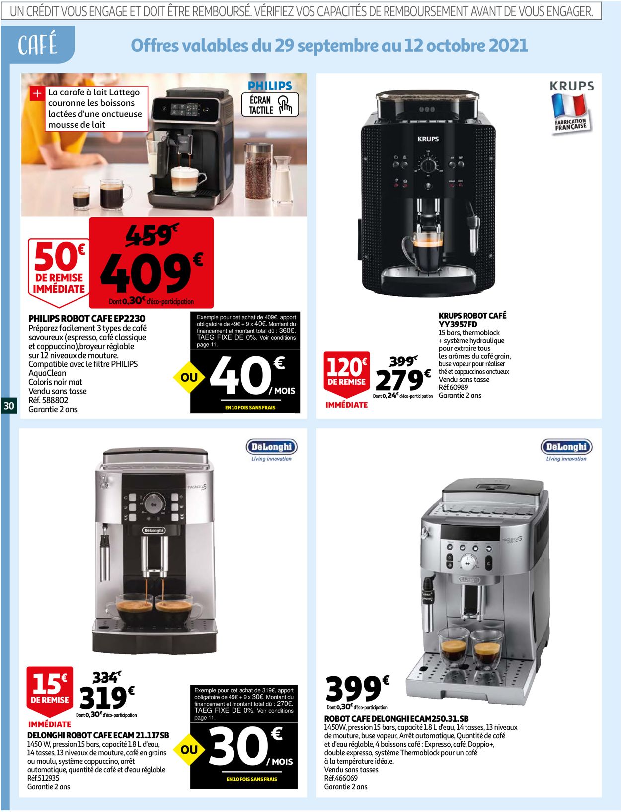 Auchan Catalogue - 29.09-05.10.2021 (Page 30)