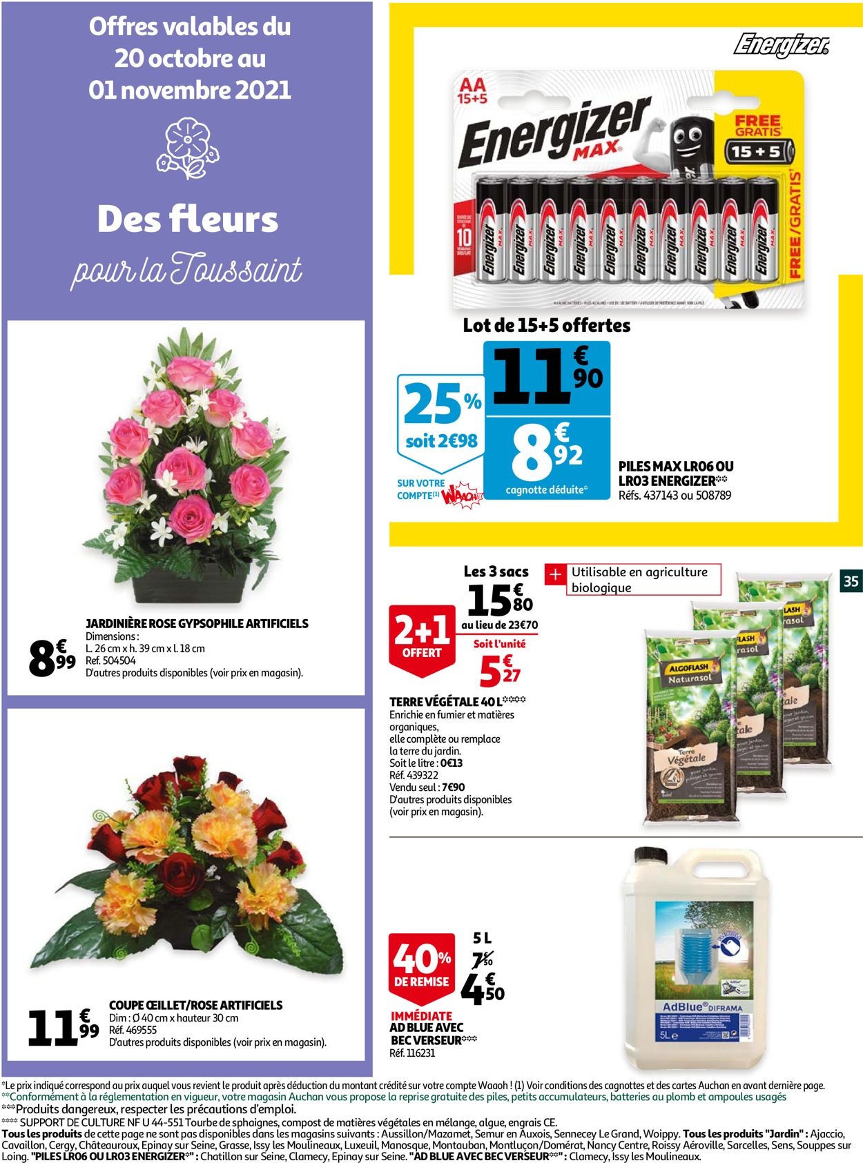 Auchan Catalogue - 20.10-26.10.2021 (Page 35)