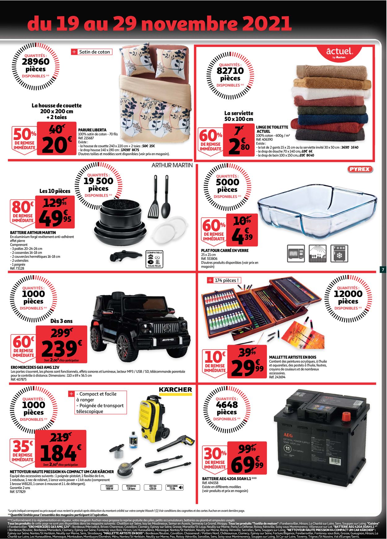 Auchan BLACK WEEK 2021 Catalogue - 19.11-29.11.2021 (Page 7)