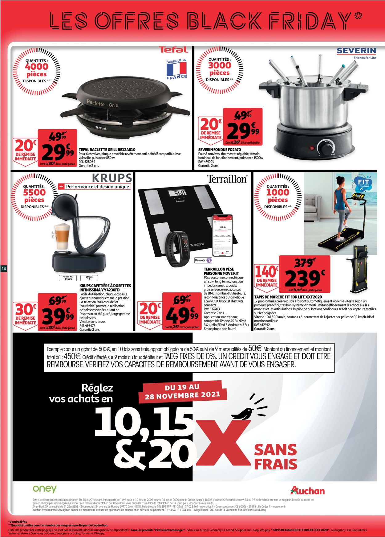 Auchan BLACK WEEK 2021 Catalogue - 19.11-29.11.2021 (Page 14)