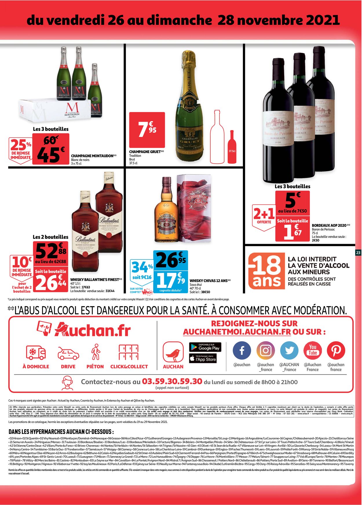 Auchan BLACK WEEK 2021 Catalogue - 19.11-29.11.2021 (Page 23)