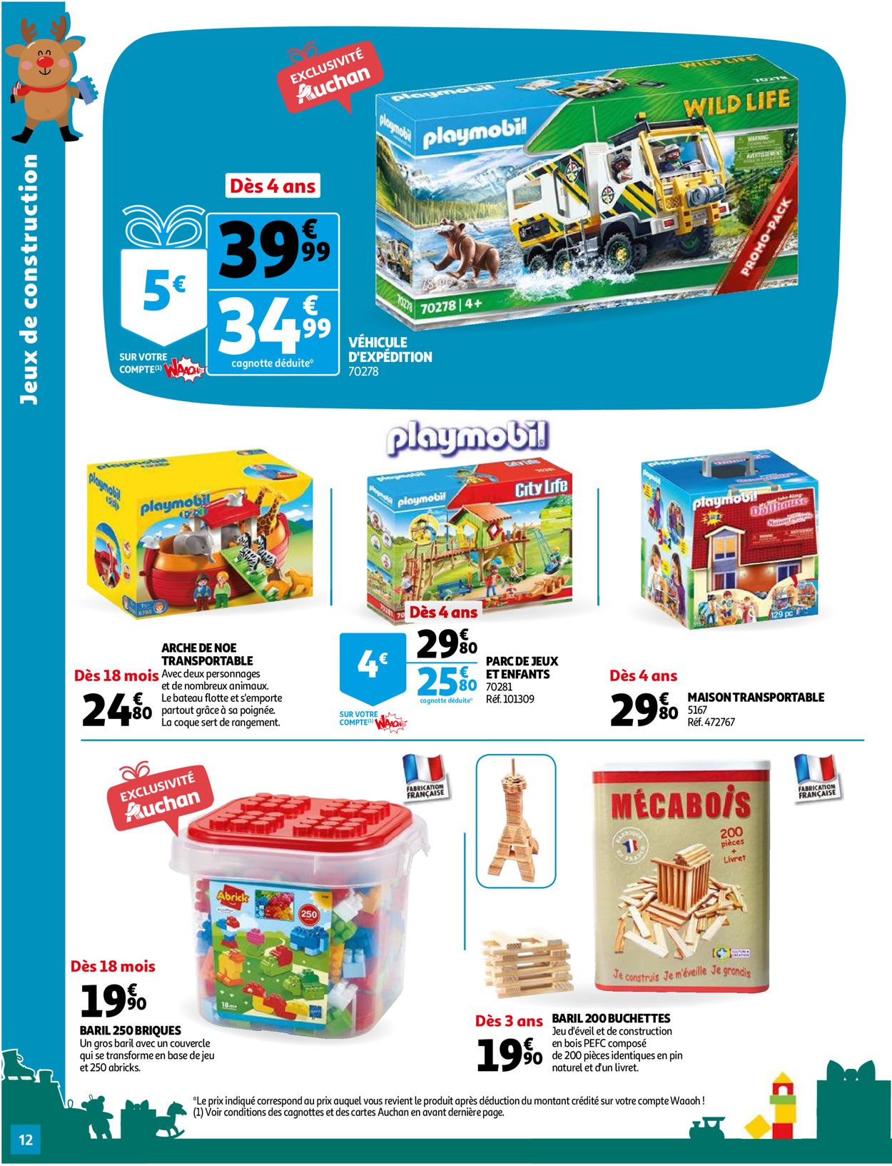 Auchan noël fêtes de fin d'année 2021 Catalogue - 03.11-06.12.2021 (Page 12)