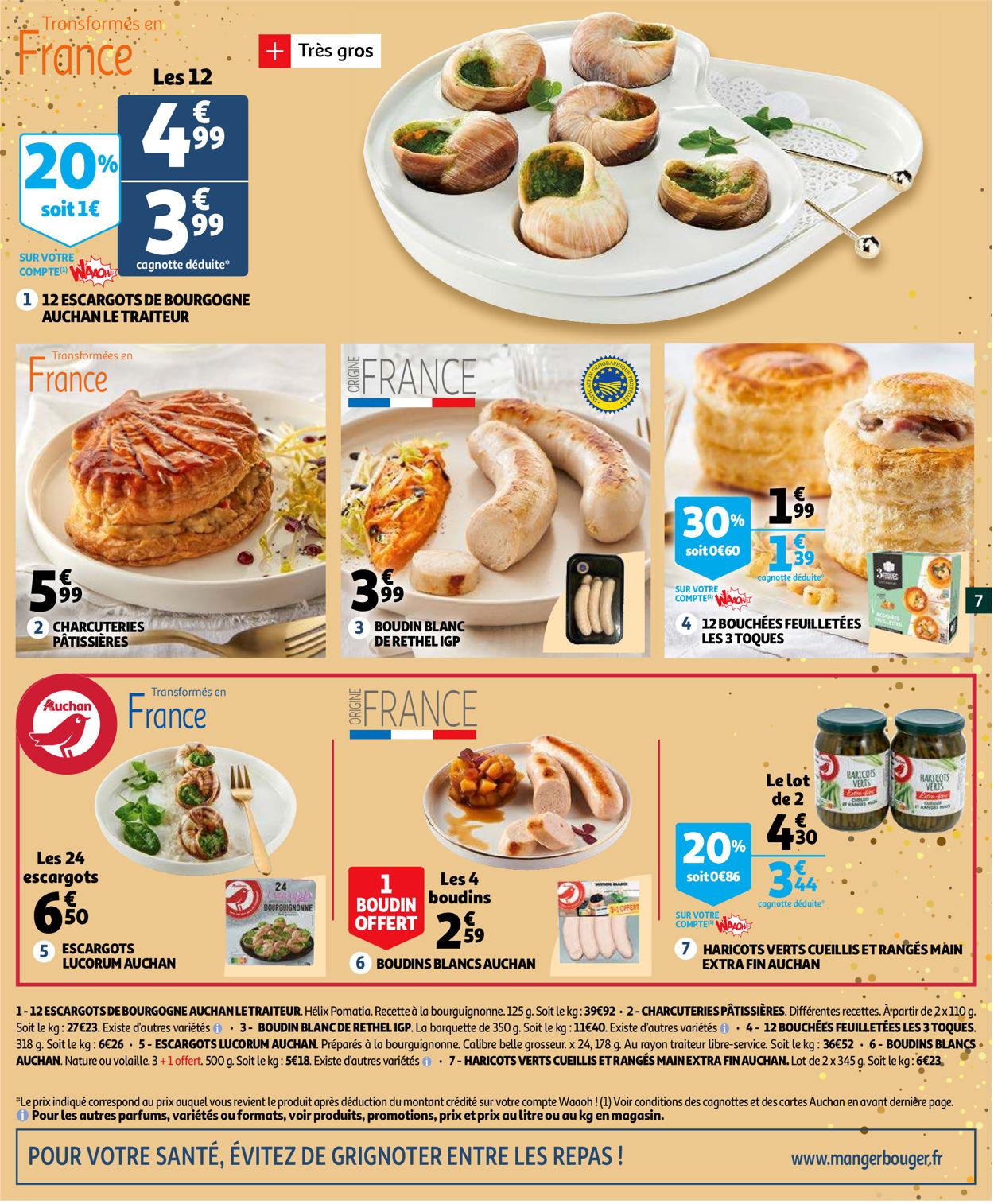 Auchan noël fêtes de fin d'année 2021 Catalogue - 15.12-31.12.2021 (Page 7)