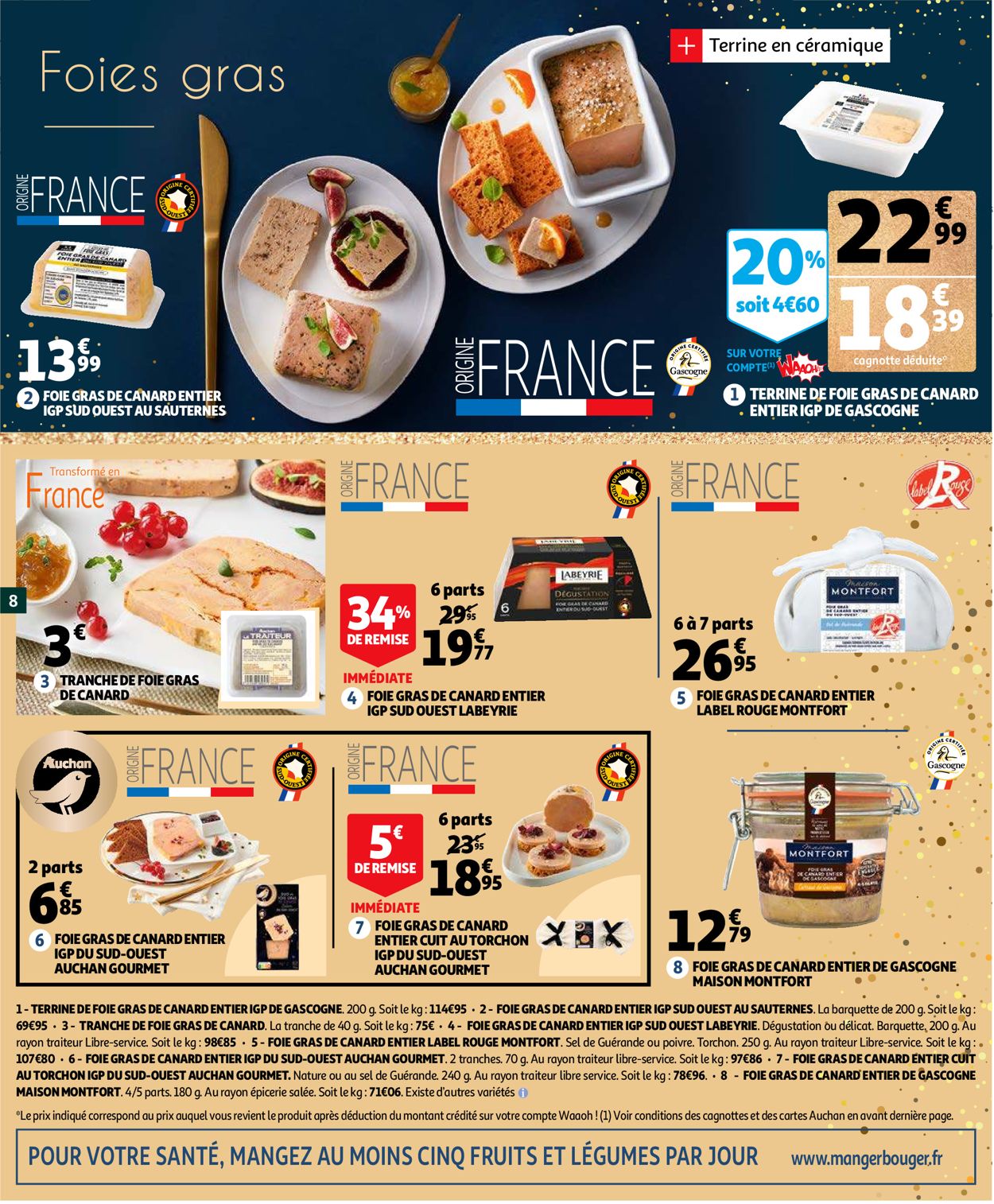 Auchan noël fêtes de fin d'année 2021 Catalogue - 15.12-31.12.2021 (Page 8)