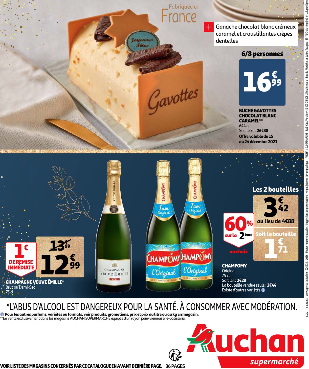 Auchan noël fêtes de fin d'année 2021 Catalogue - 15.12-31.12.2021 (Page 36)
