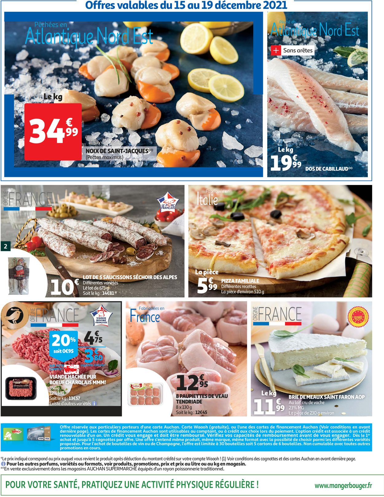 Auchan noël fêtes de fin d'année 2021 Catalogue - 15.12-24.12.2021 (Page 2)