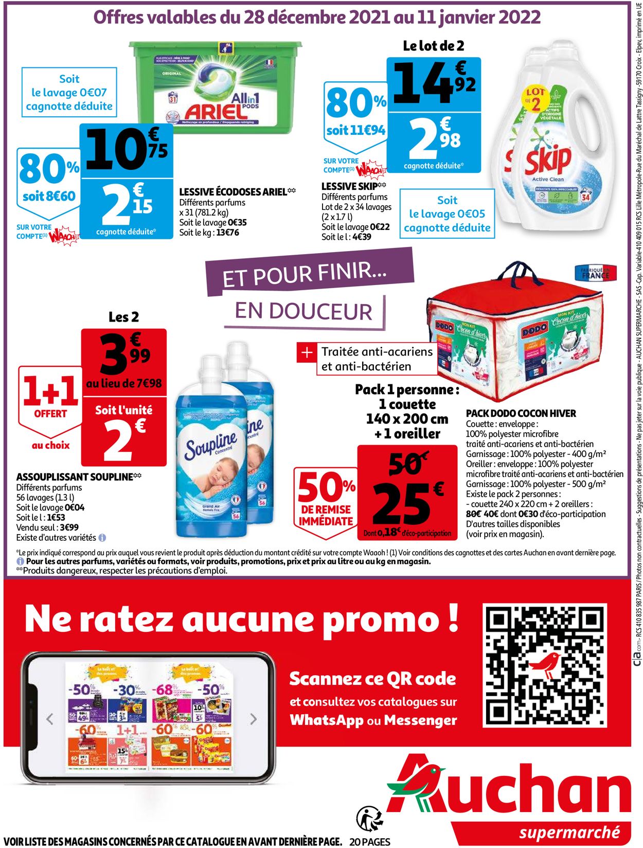 Auchan Catalogue - 28.12-03.01.2022 (Page 20)