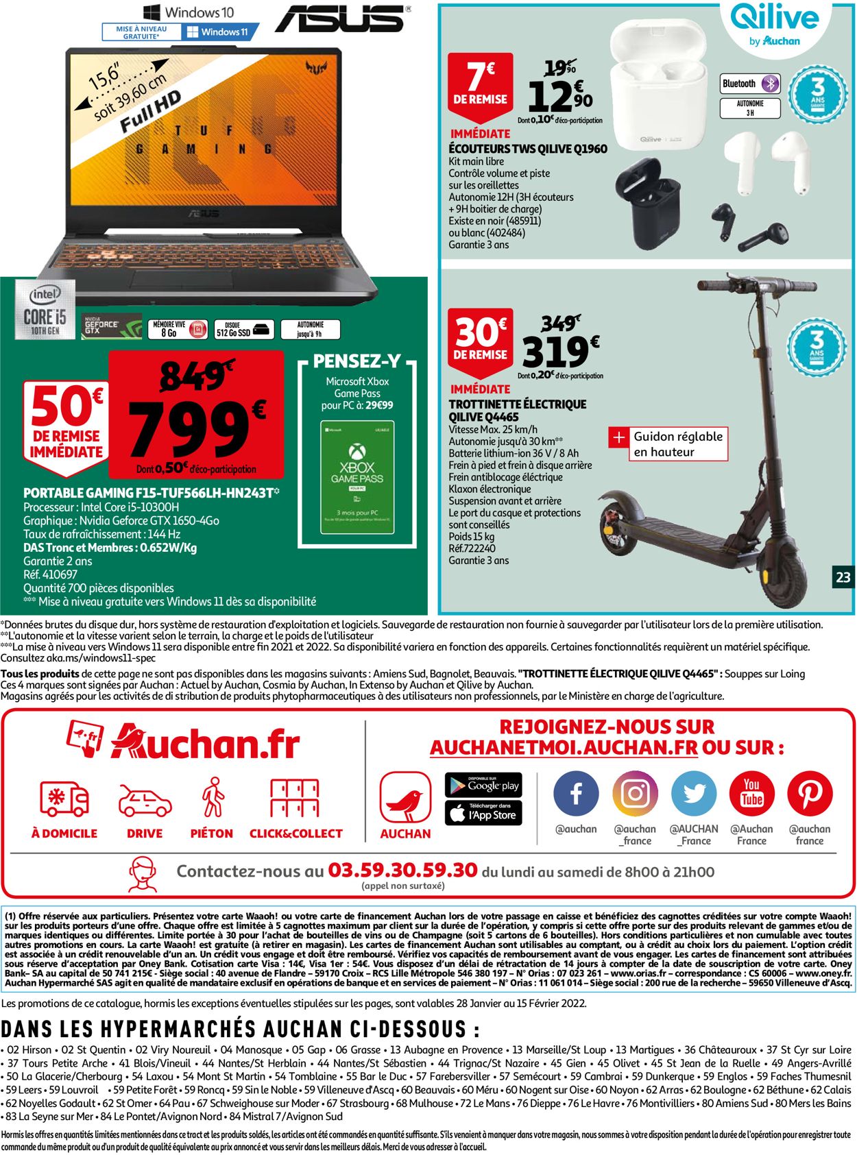 Auchan Catalogue - 28.01-15.02.2022 (Page 23)