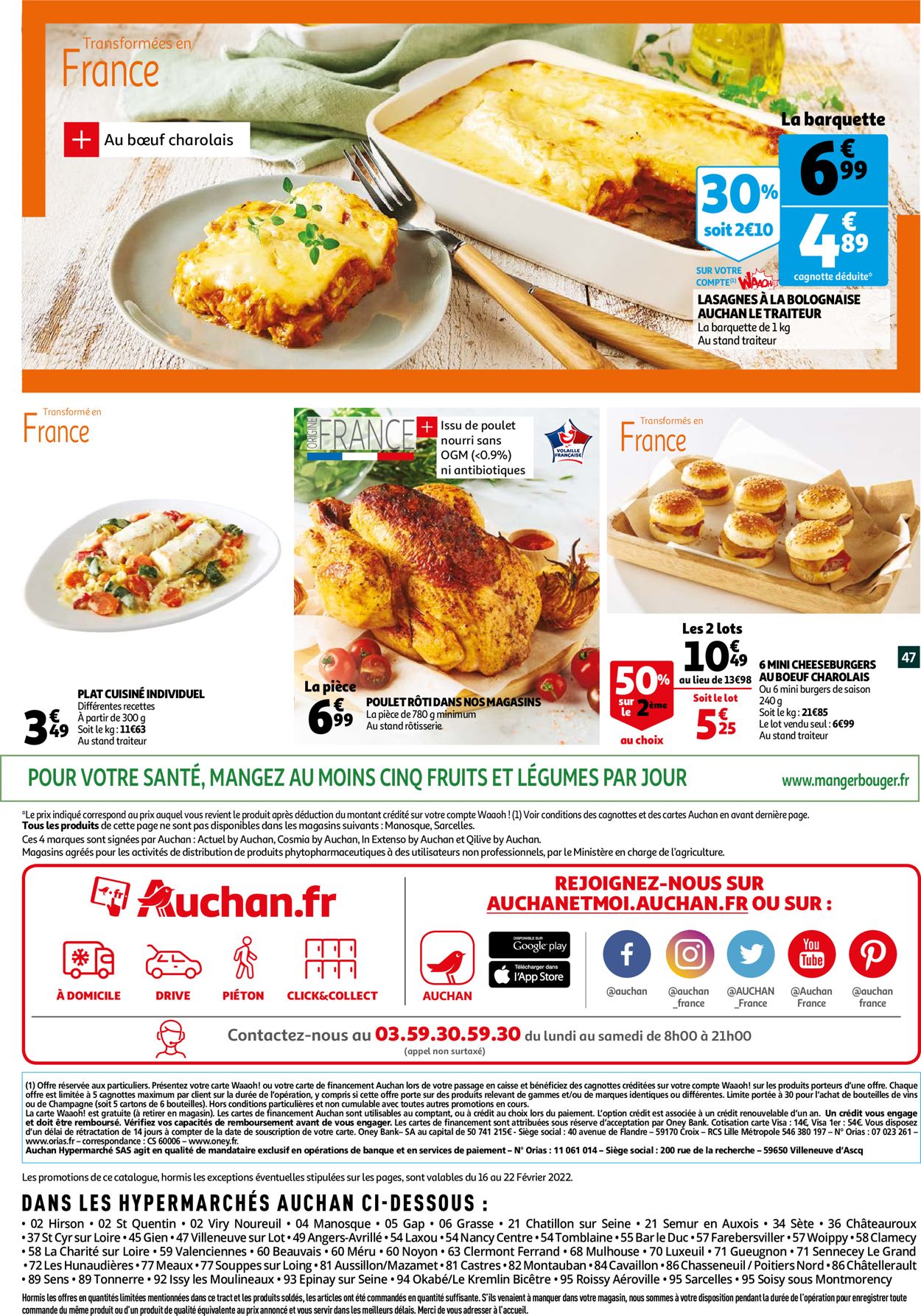 Auchan Catalogue - 16.02-22.02.2022 (Page 47)