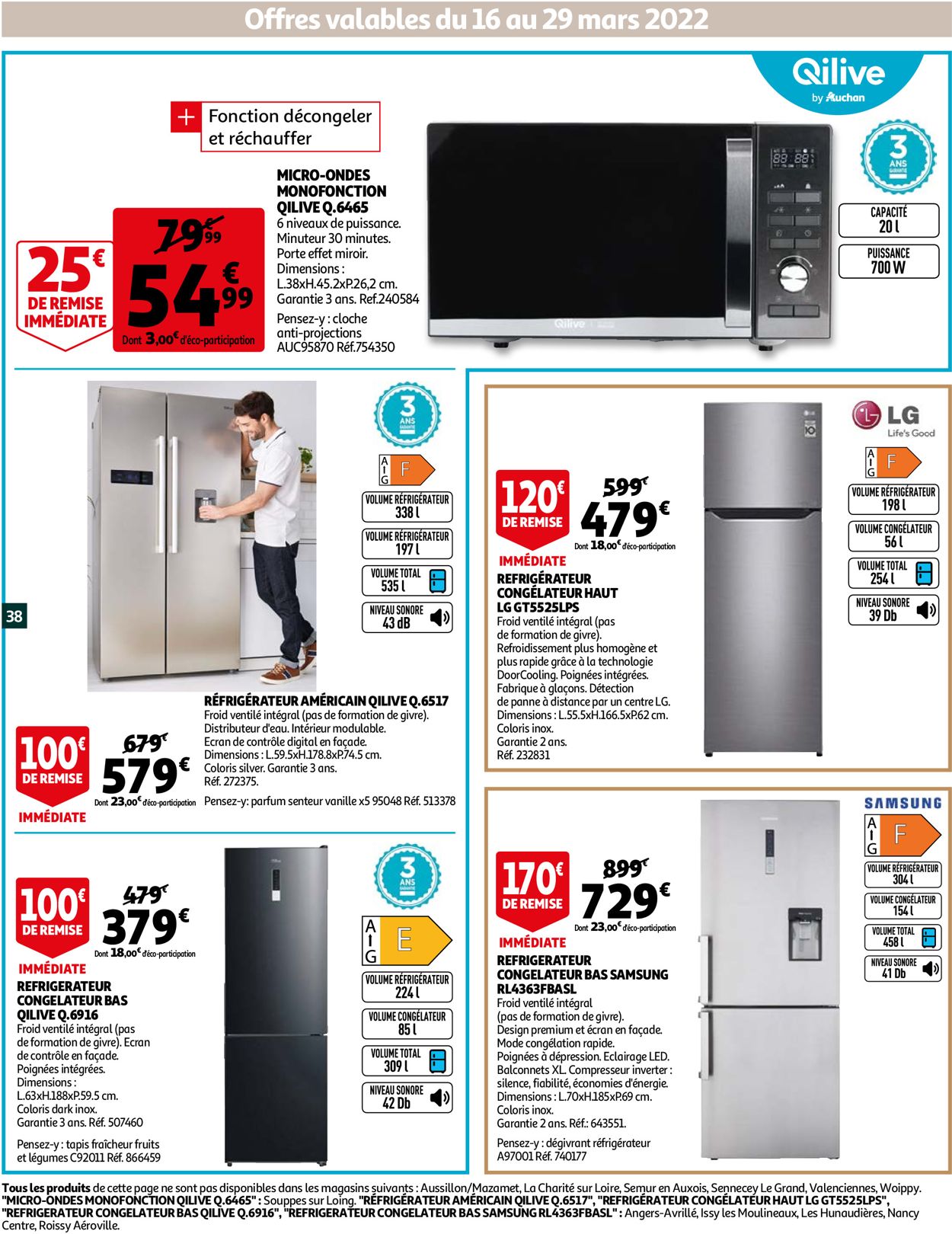 Auchan Catalogue - 16.03-22.03.2022 (Page 38)