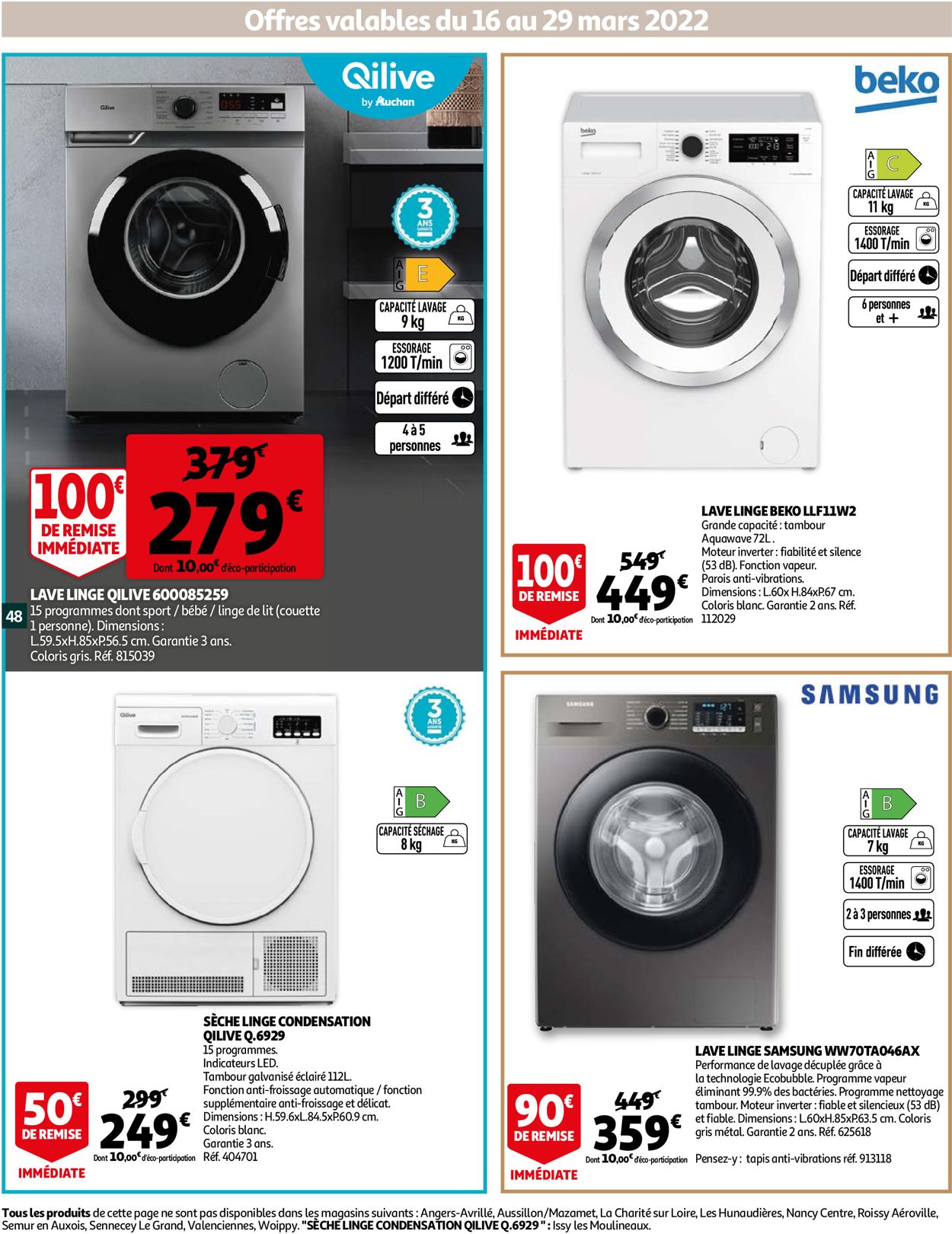Auchan Catalogue - 16.03-22.03.2022 (Page 48)