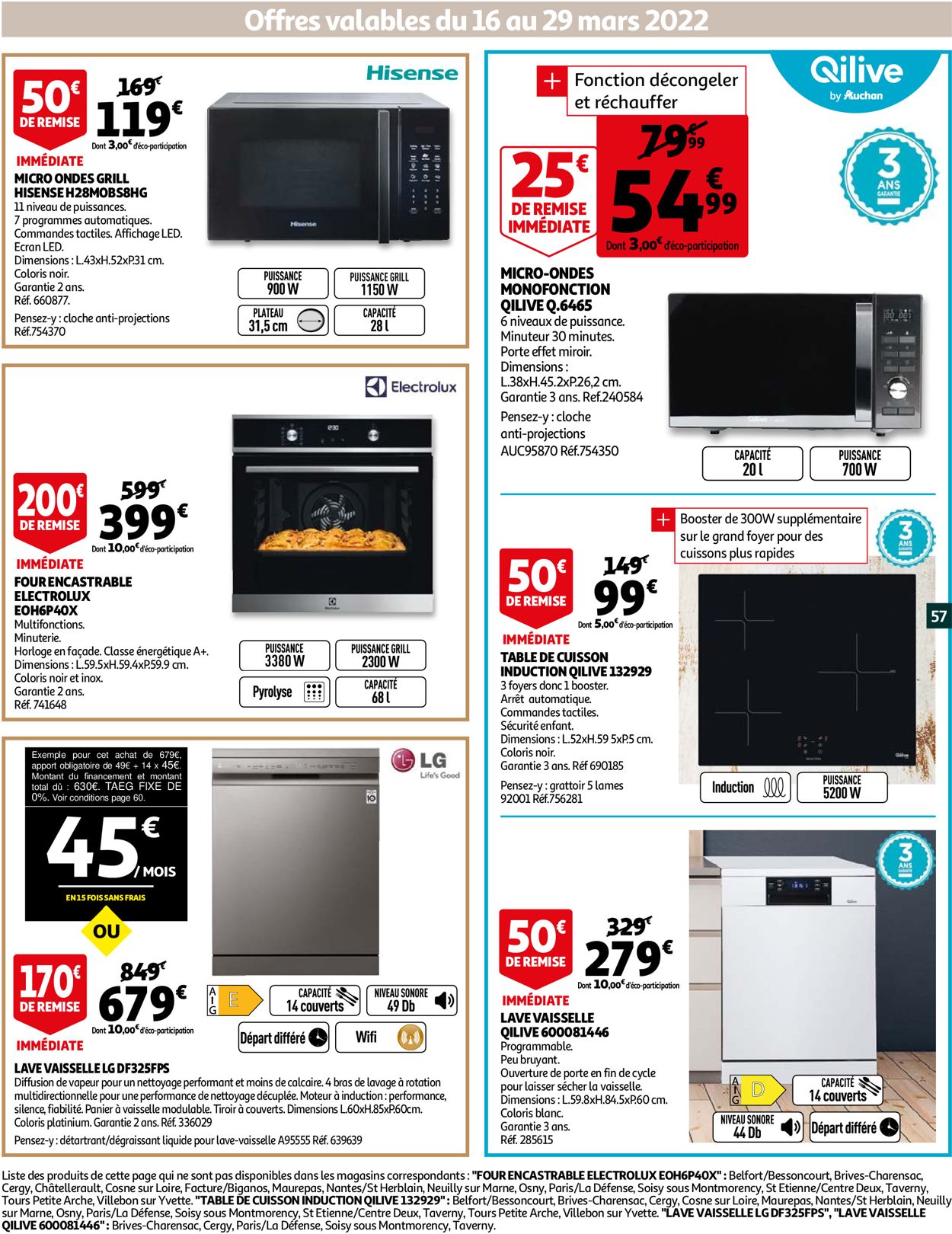 Auchan Catalogue - 16.03-22.03.2022 (Page 57)