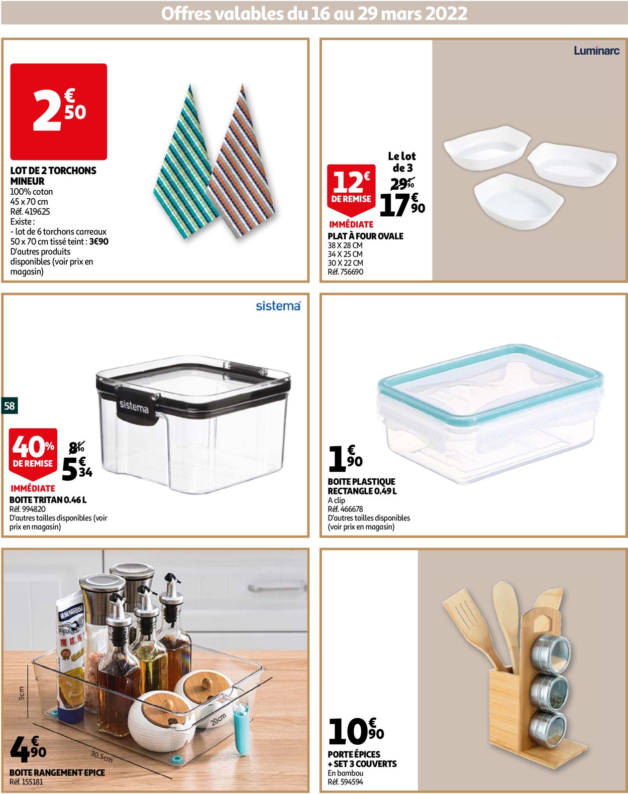 Auchan Catalogue - 16.03-22.03.2022 (Page 58)