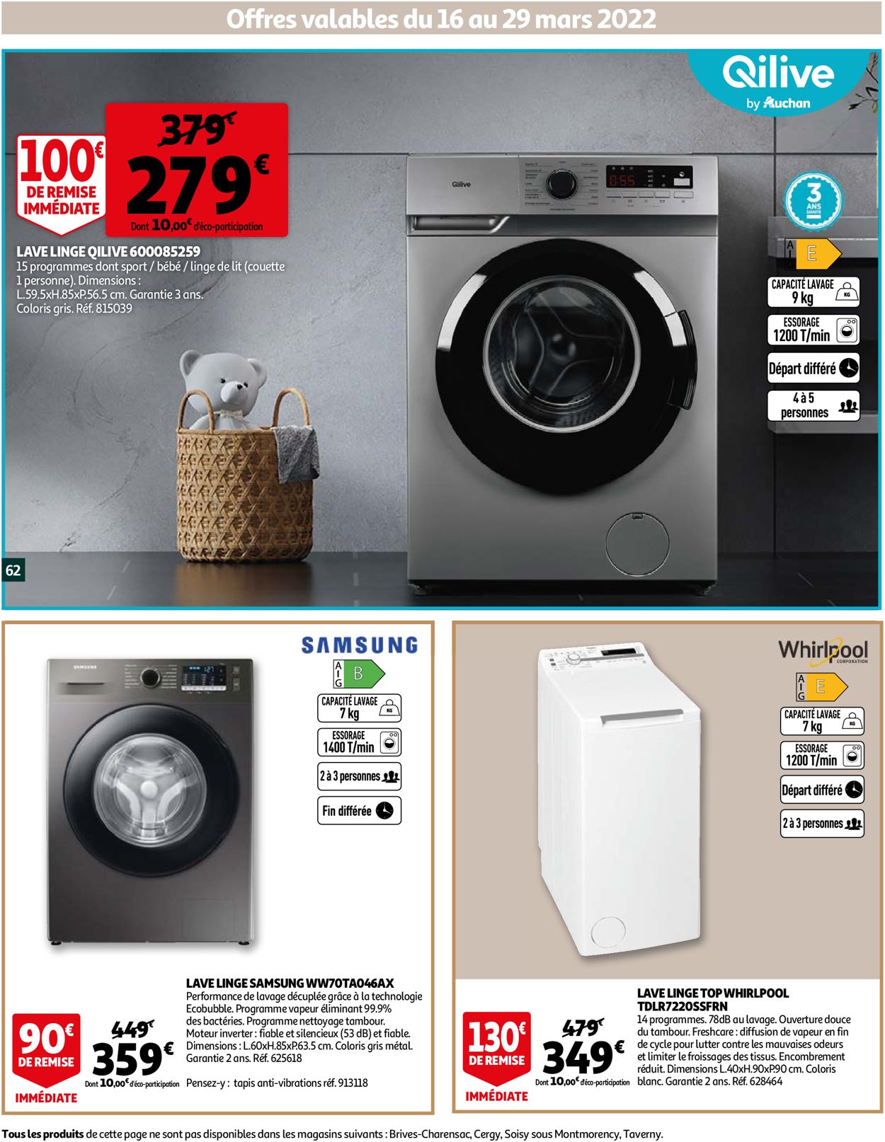 Auchan Catalogue - 16.03-22.03.2022 (Page 62)