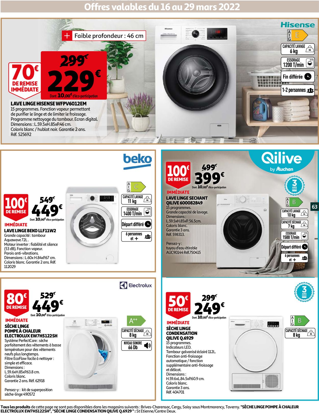 Auchan Catalogue - 16.03-22.03.2022 (Page 63)