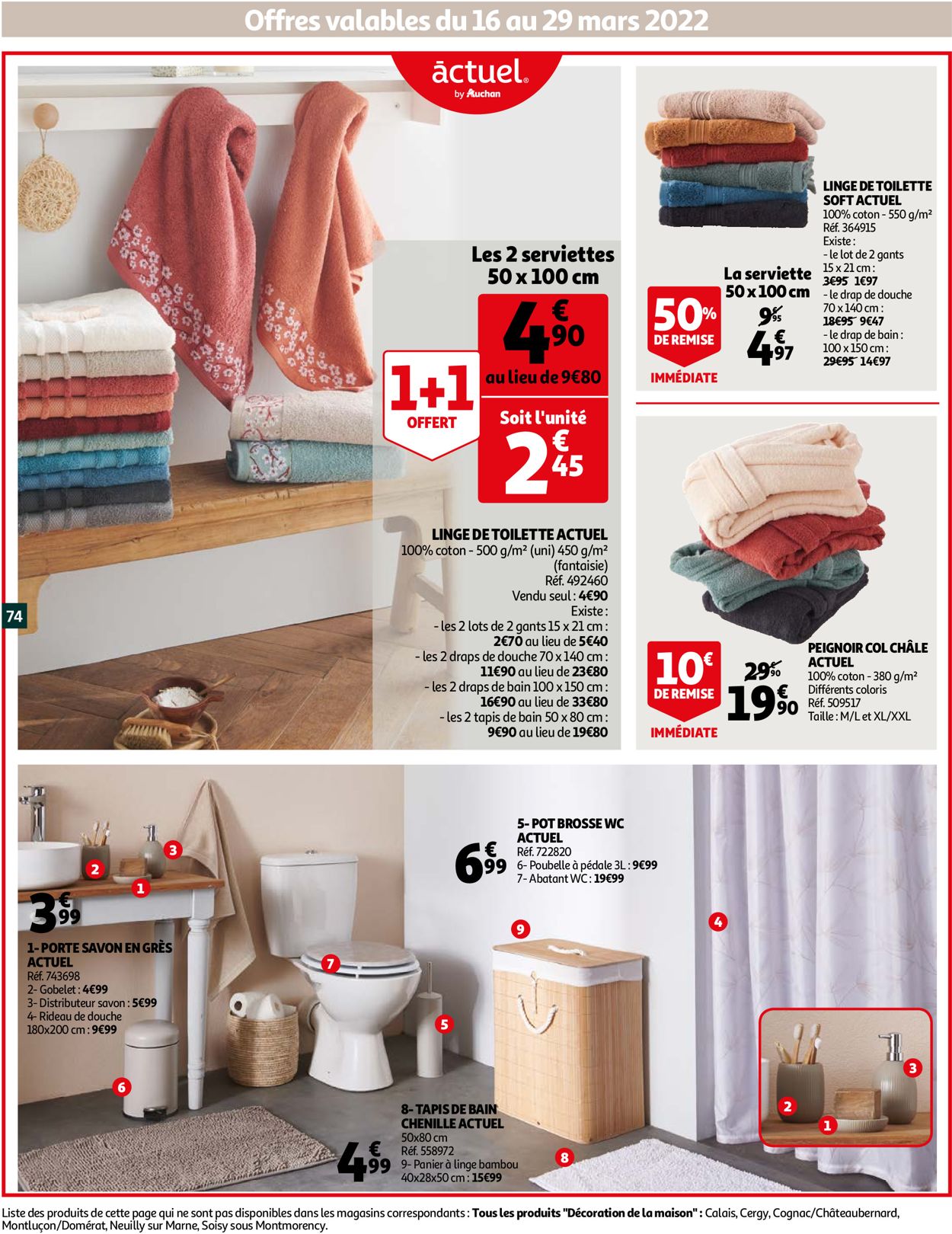 Auchan Catalogue - 16.03-22.03.2022 (Page 74)