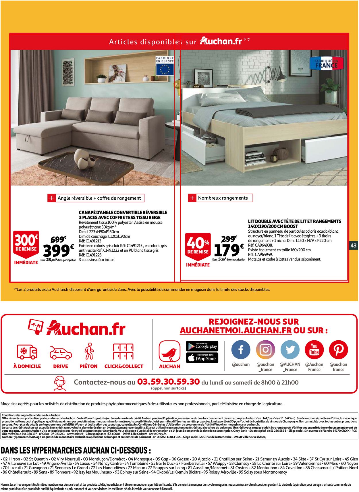 Auchan Catalogue - 23.03-29.03.2022 (Page 43)