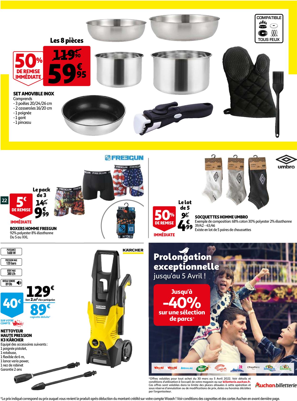 Auchan Catalogue - 30.03-05.04.2022 (Page 22)