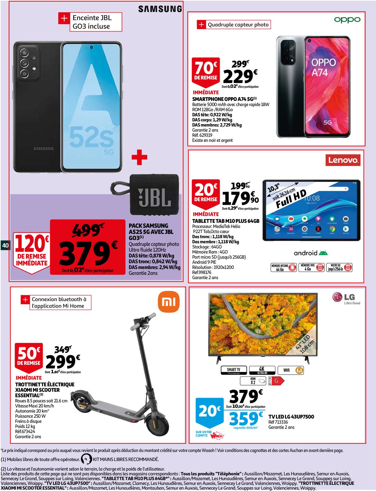 Auchan Catalogue - 15.06-21.06.2022 (Page 40)