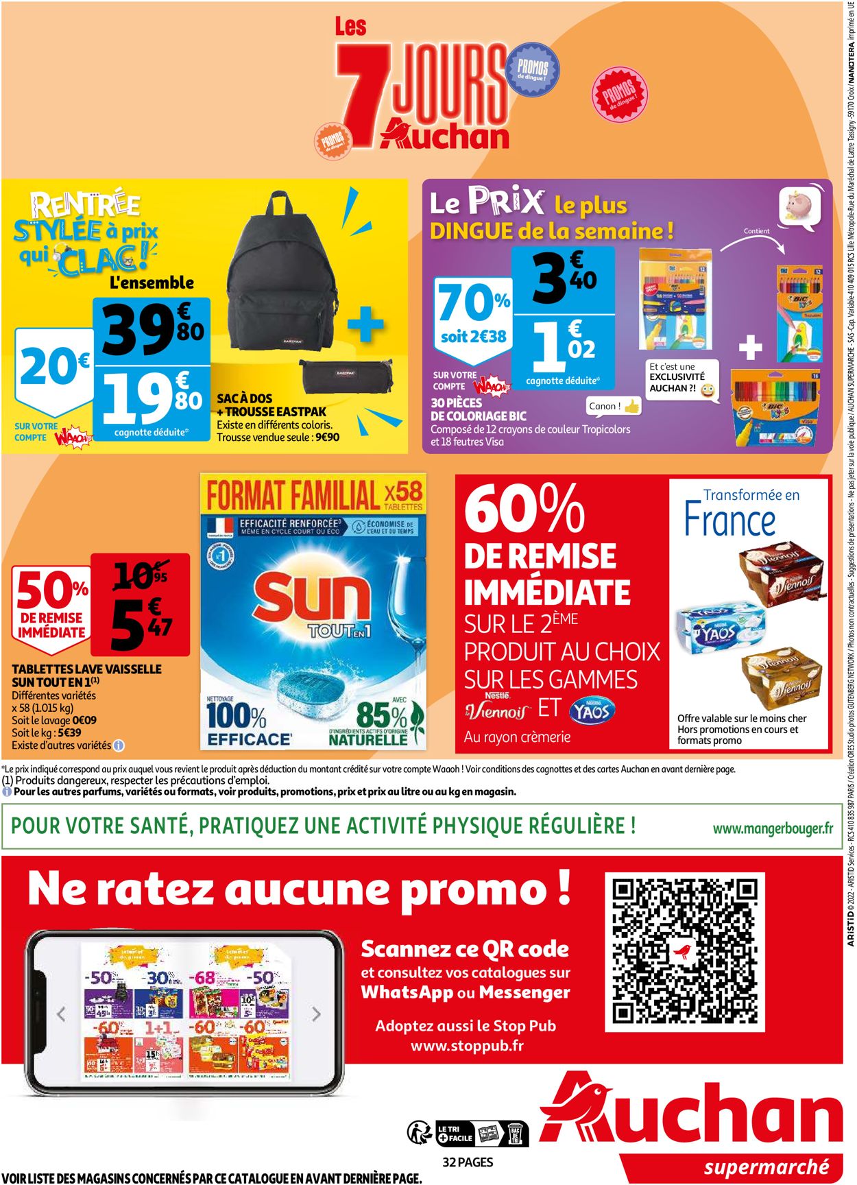 Auchan Catalogue - 06.07-12.07.2022 (Page 32)