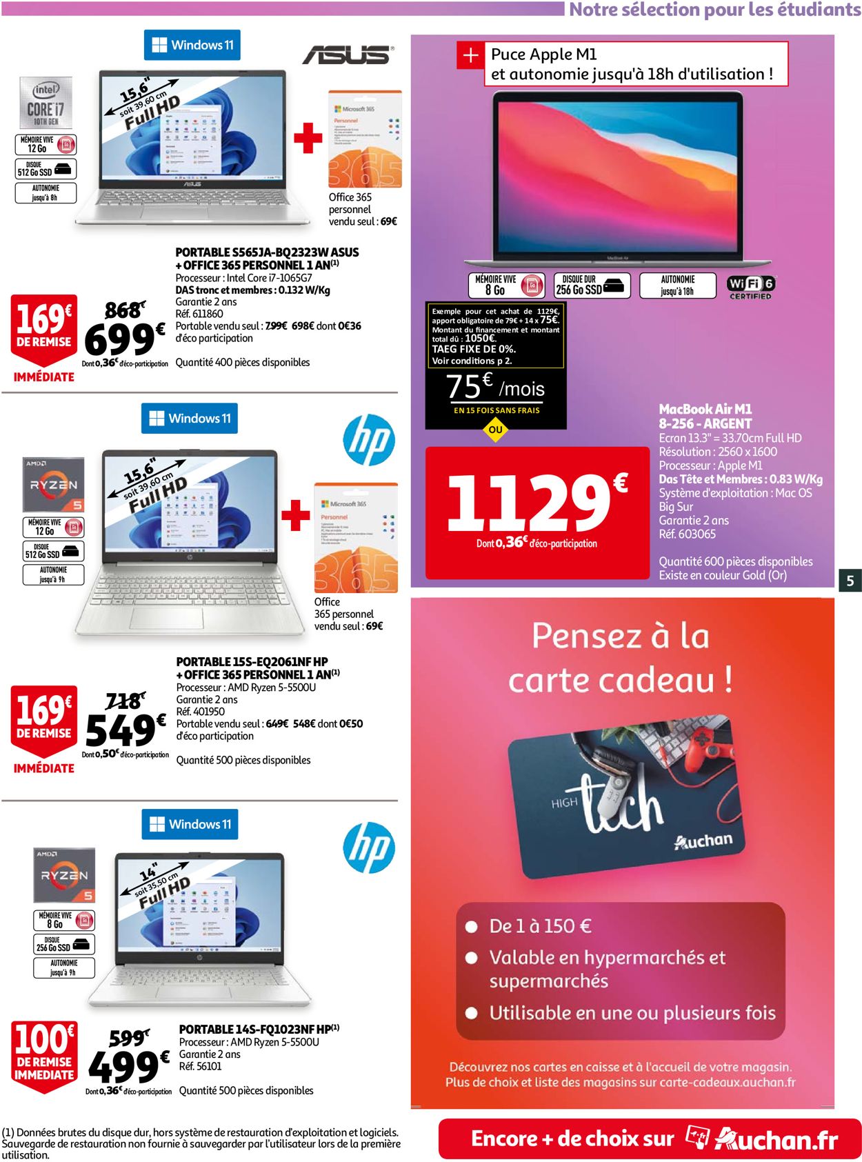 Auchan Catalogue - 17.08-06.09.2022 (Page 5)