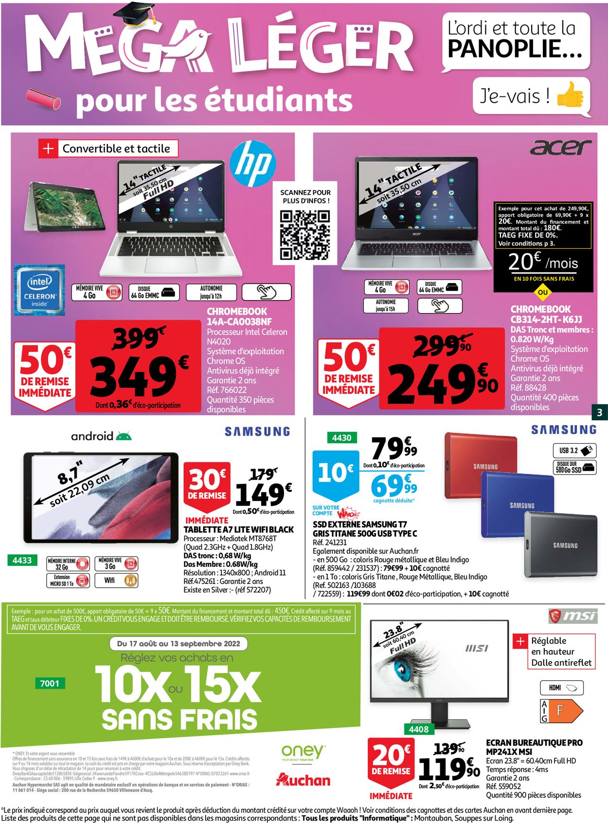 Auchan Catalogue - 17.08-06.09.2022 (Page 3)