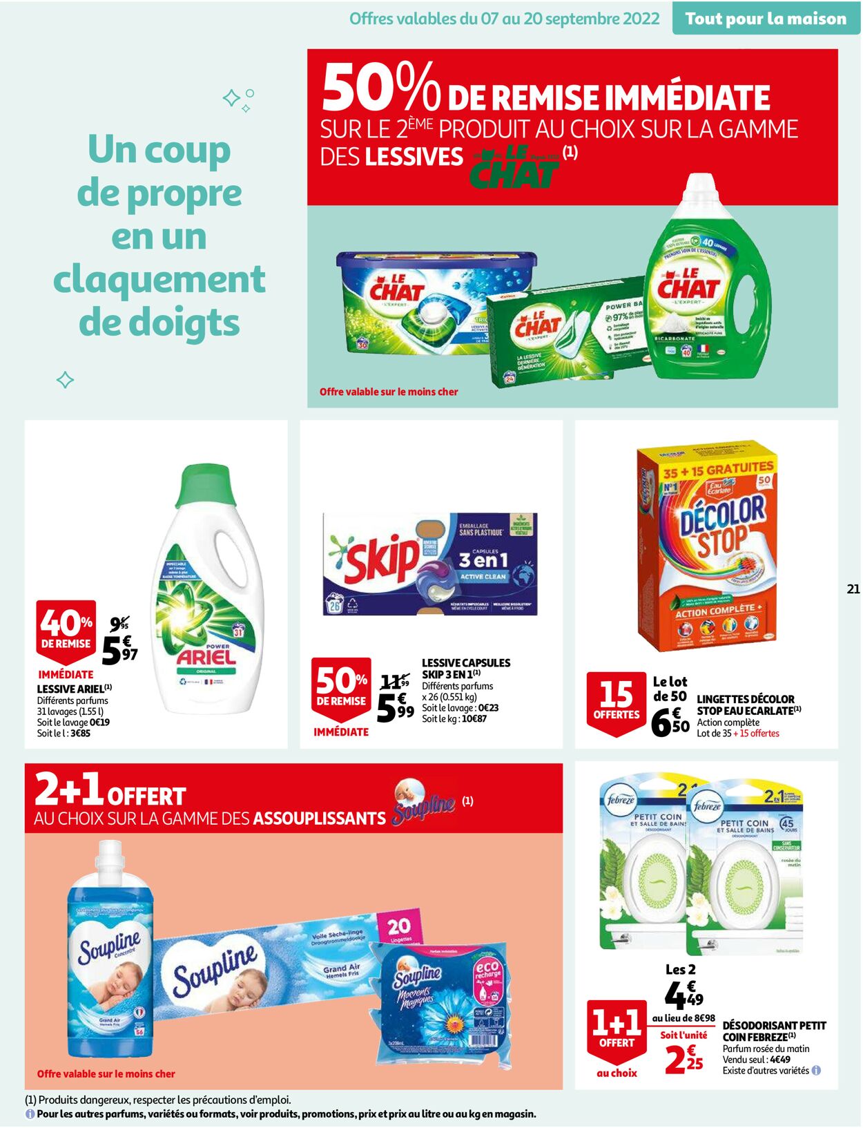 Auchan Catalogue - 07.09-13.09.2022 (Page 21)