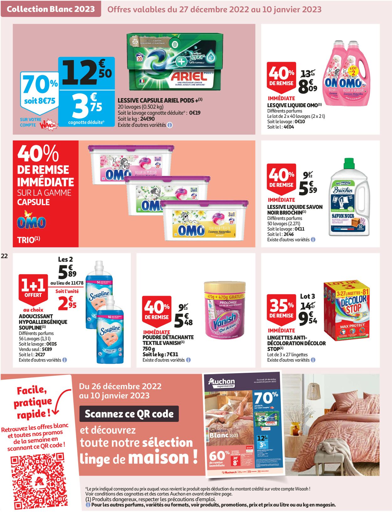 Auchan Catalogue - 27.12-31.12.2022 (Page 22)