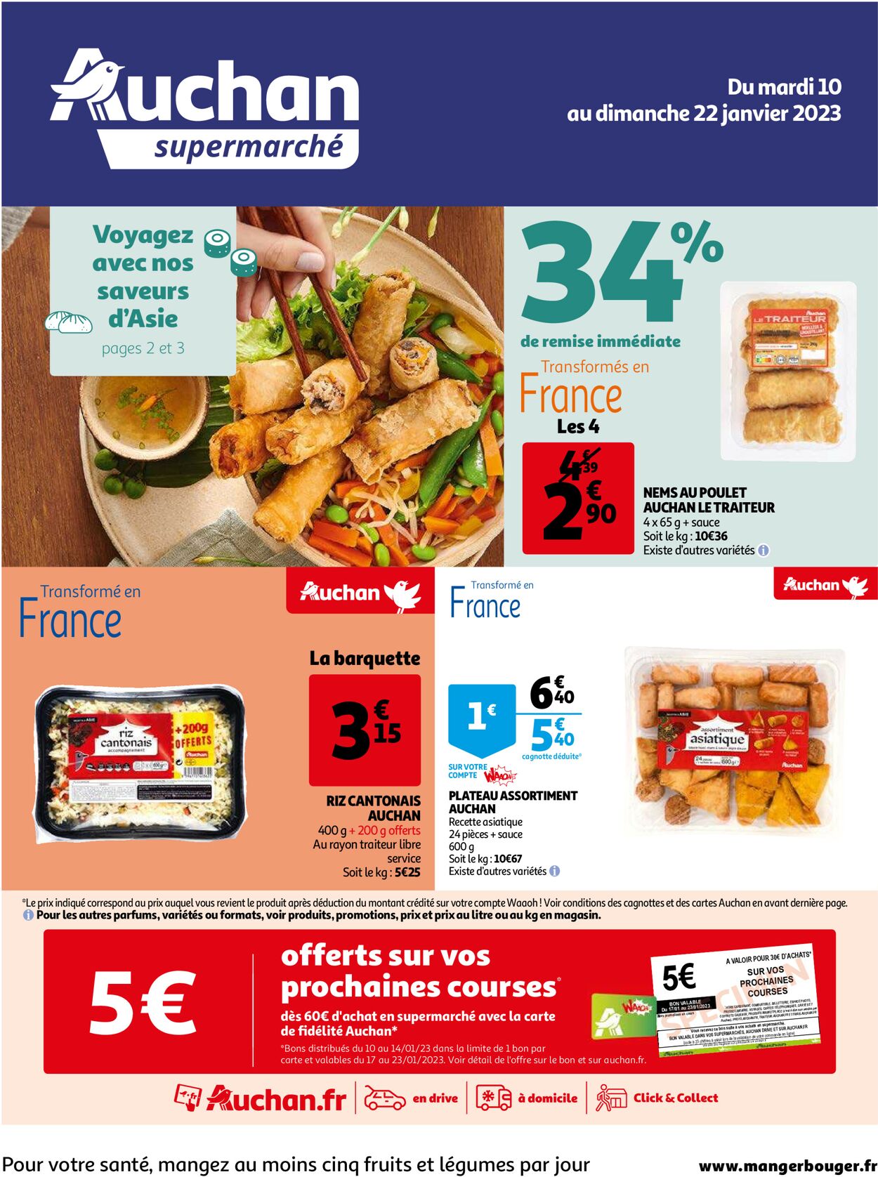 Auchan Catalogue - 10.01-22.01.2023
