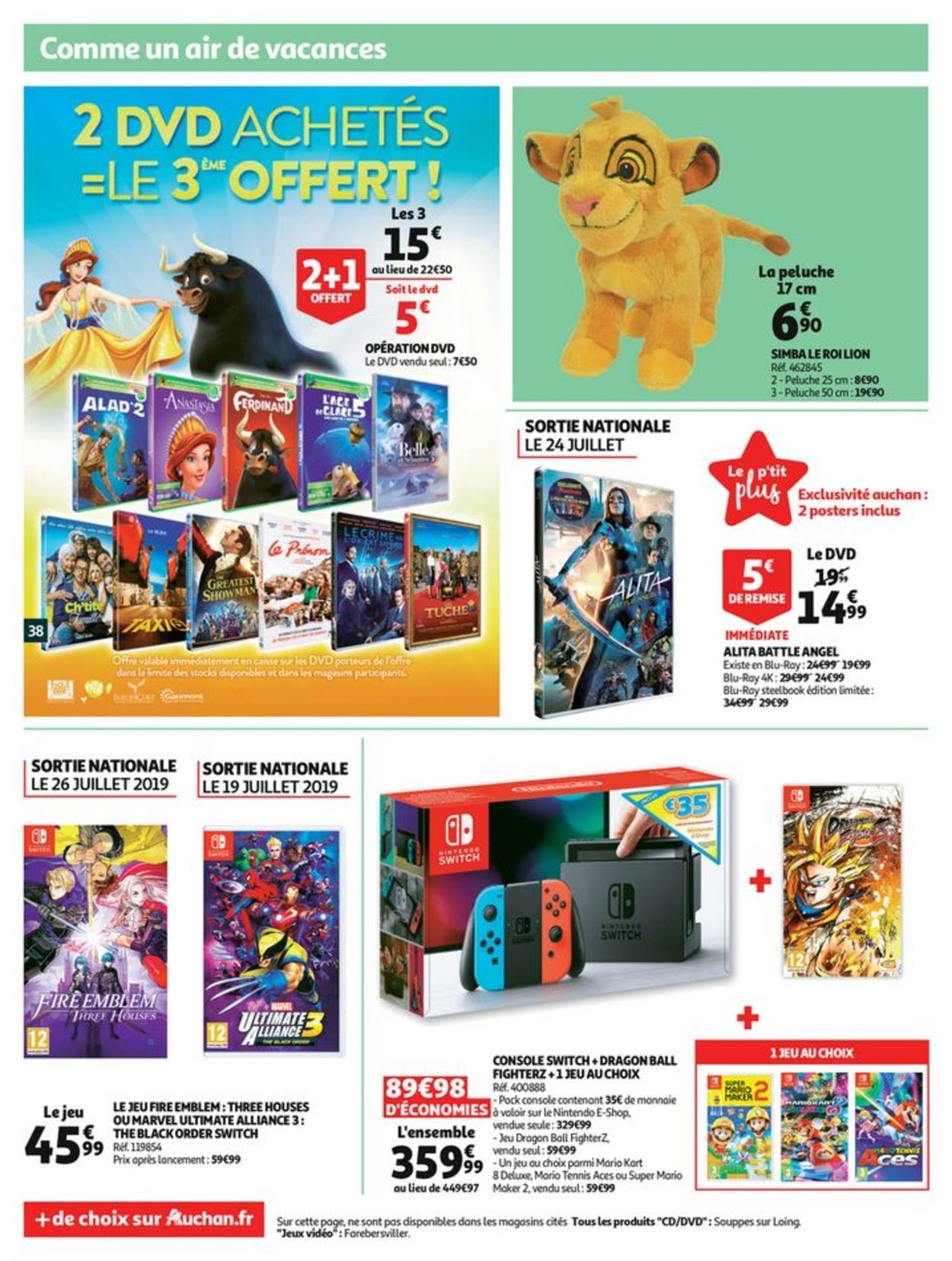 Auchan Catalogue - 17.07-28.07.2019 (Page 38)