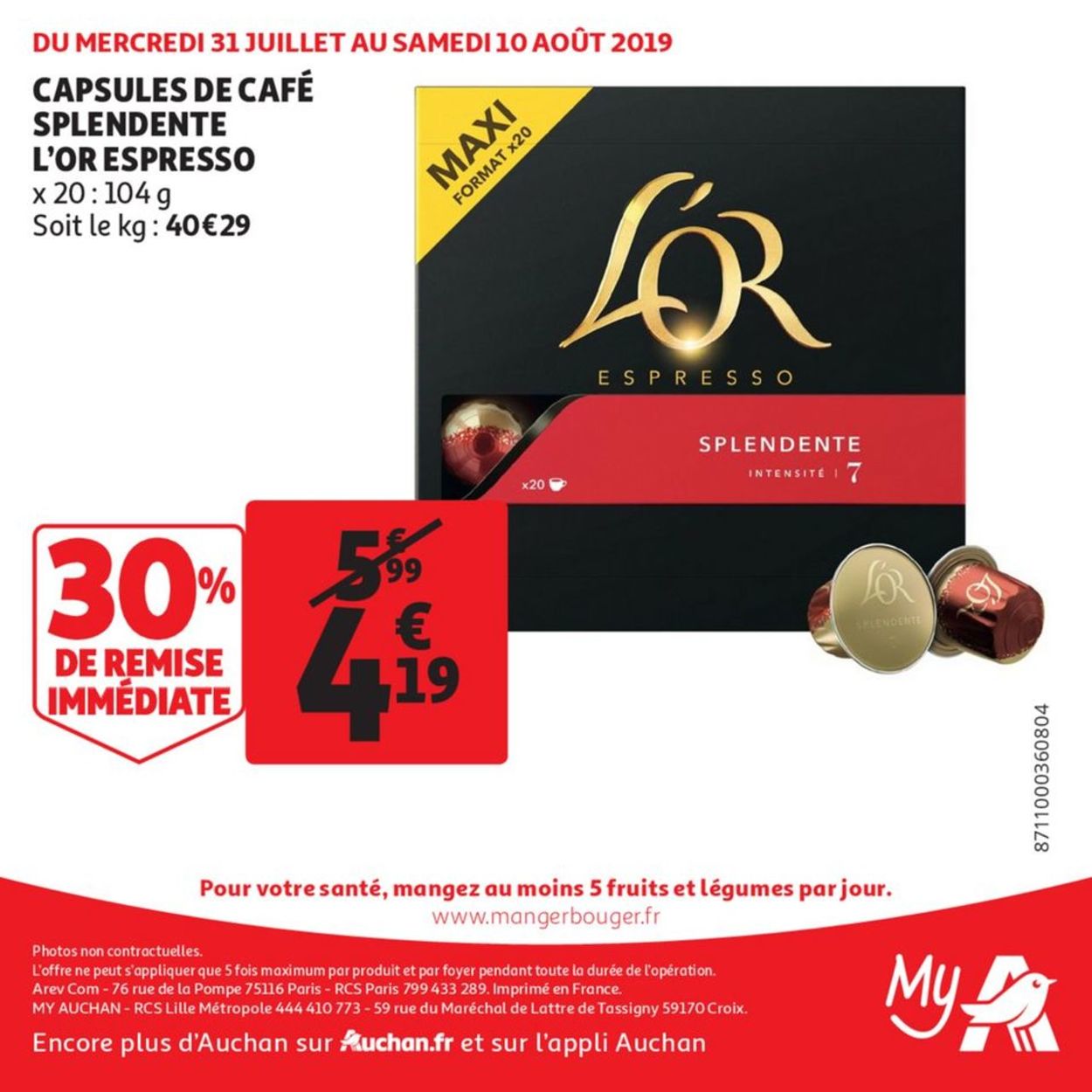 Auchan Catalogue - 31.07-10.08.2019 (Page 22)