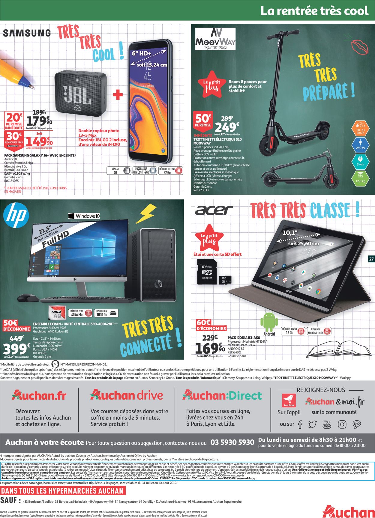 Auchan Catalogue - 31.07-10.08.2019 (Page 28)